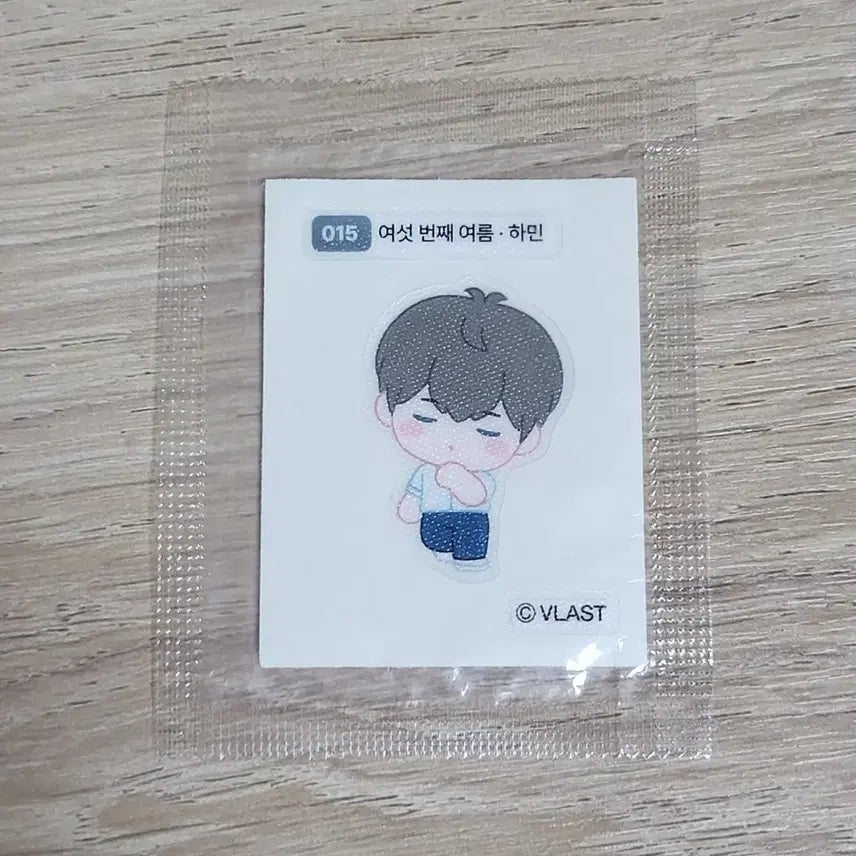 플레이브 여섯번째여름 하민 띠부씰 15번 PLAVE gs 예준노아밤비은호