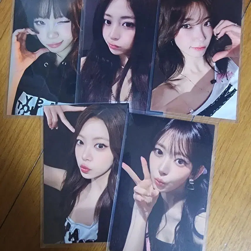 [판매] 르세라핌 이지 크레이지 핫 콘서트 앙코르 피어나존 포카 세트