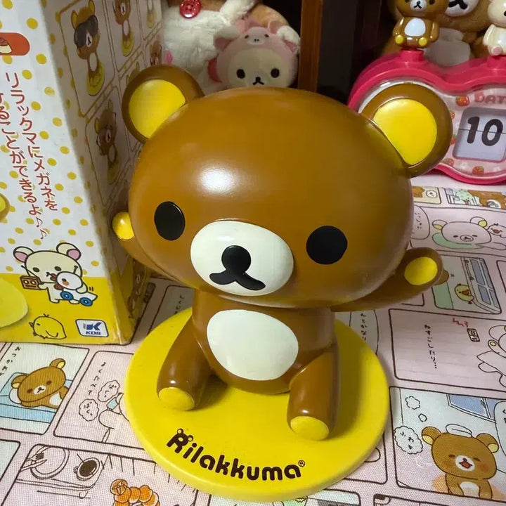 [BUNJANG] Rilakkuma Glasses Stand Full Set / 리락쿠마 안경스탠드 풀박스