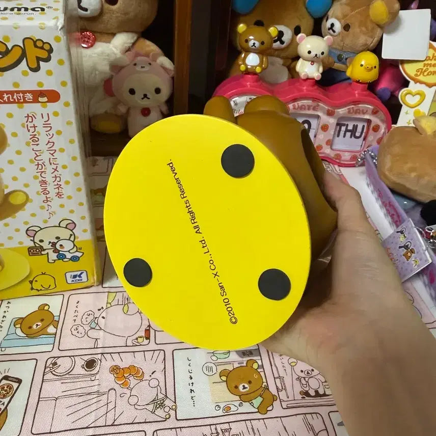 [BUNJANG] Rilakkuma Glasses Stand Full Set / 리락쿠마 안경스탠드 풀박스