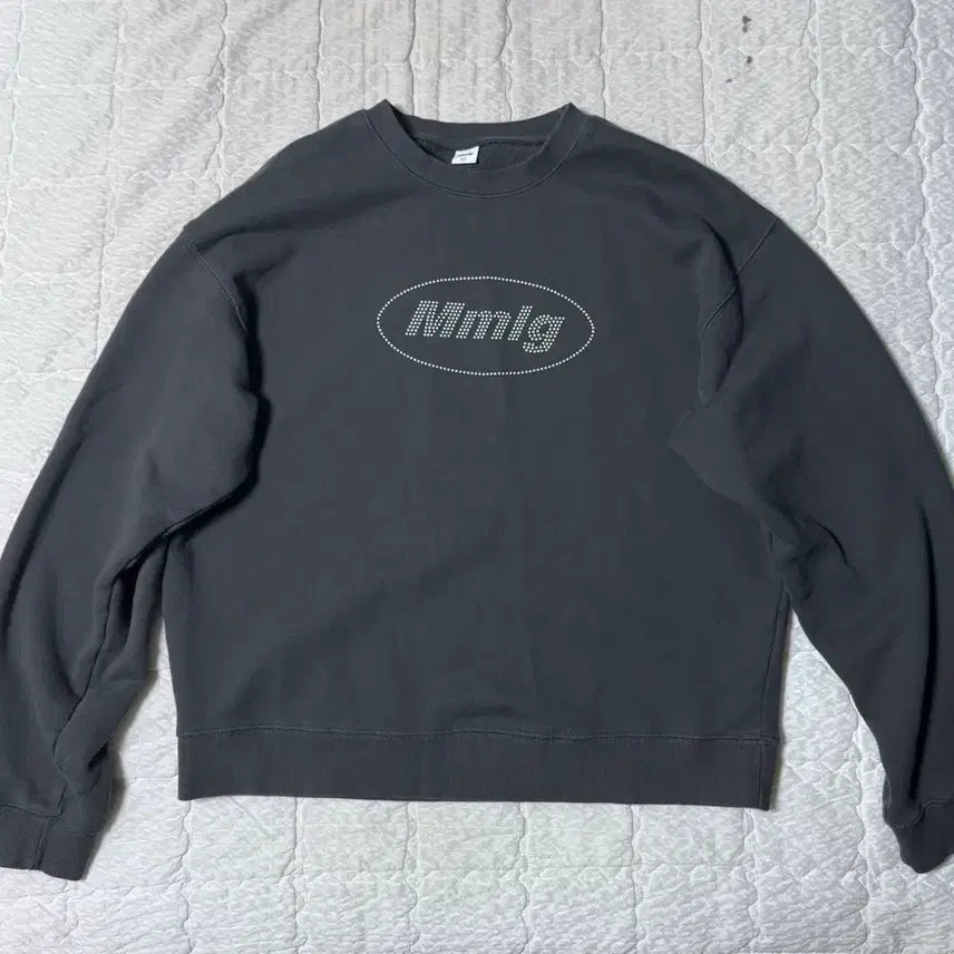 [BUNJANG] MMLG COLOR BUTTON SWEAT L Size / 엠엠엘지 맨투맨