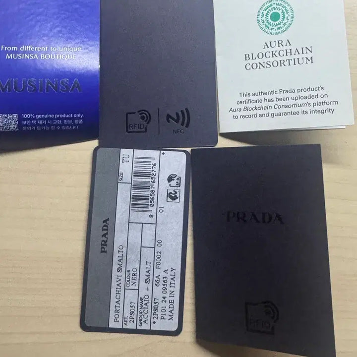 [BUNJANG] Prada Keyring / 프라다 키링