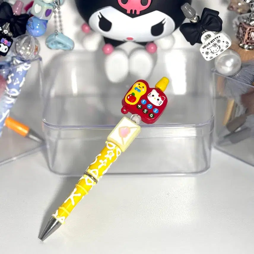 [BUNJANG] Kitty Ballpoint Pen Set / 키티 볼꾸 볼펜 5종