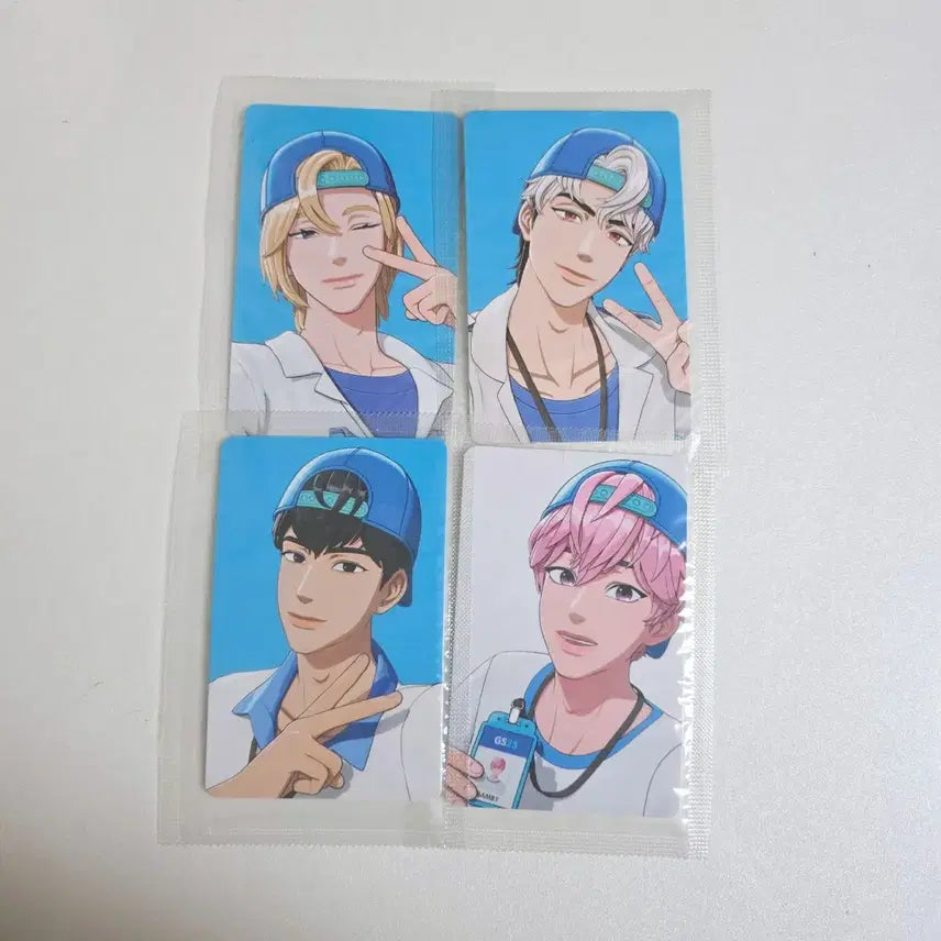 [PLAVE] 플레이브 GS25 꼬깔콘 포토카드 4장 일괄