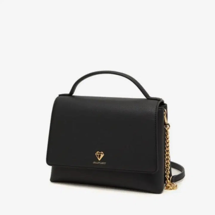 [BUNJANG] Jill Stuart Black Diamond Logo Crossbody Bag S / (실착 1회) 질스튜어트 블랙 다이아 로고 크로스백 S