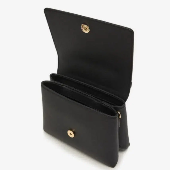 [BUNJANG] Jill Stuart Black Diamond Logo Crossbody Bag S / (실착 1회) 질스튜어트 블랙 다이아 로고 크로스백 S
