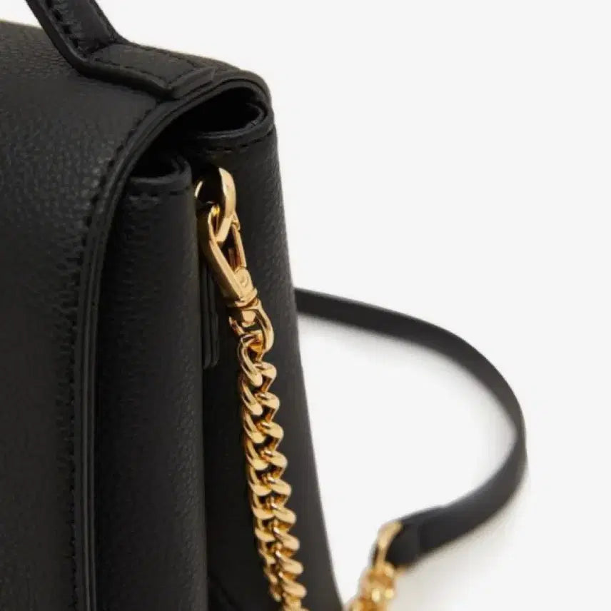 [BUNJANG] Jill Stuart Black Diamond Logo Crossbody Bag S / (실착 1회) 질스튜어트 블랙 다이아 로고 크로스백 S