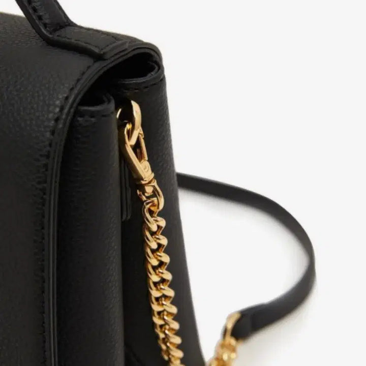 [BUNJANG] Jill Stuart Black Diamond Logo Crossbody Bag S / (실착 1회) 질스튜어트 블랙 다이아 로고 크로스백 S