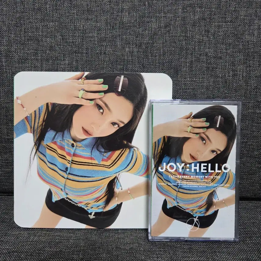 레드벨벳 JOY Hello 카세트테이프 &포토북
