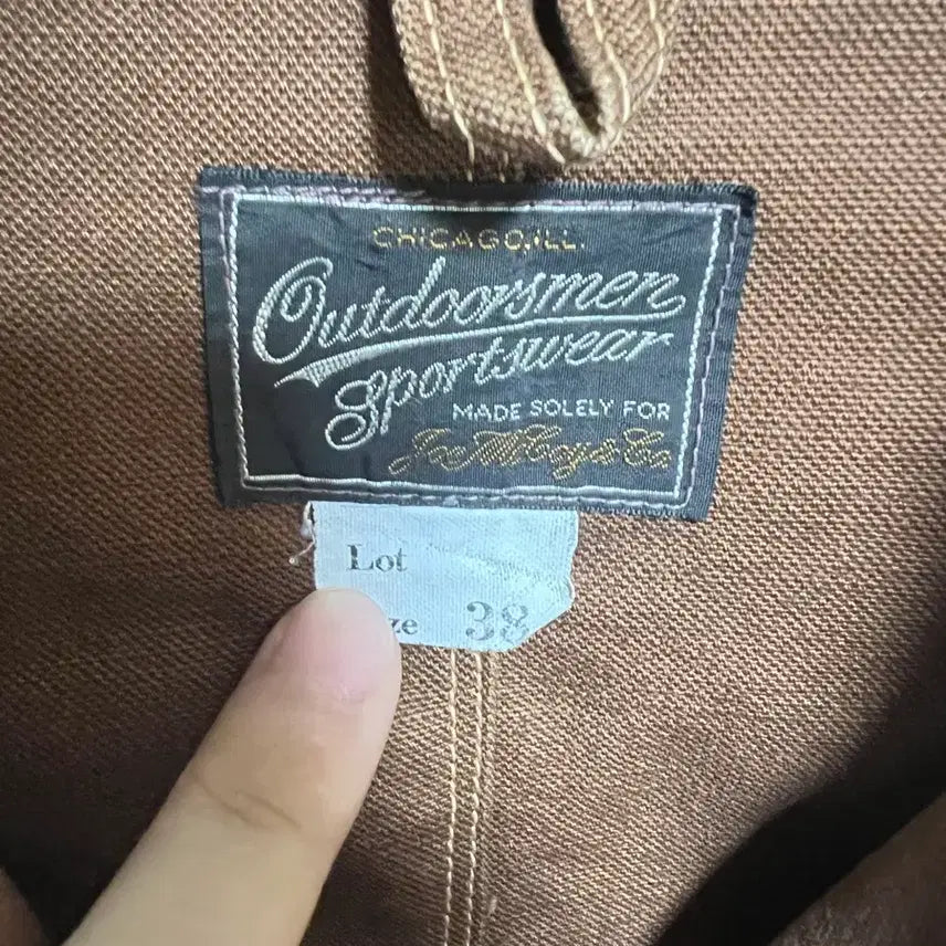 [BUNJANG] Joemcoy Hunting Jacket (Size 38) / 조맥코이 헌팅자켓(38사이즈)