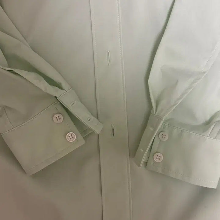 [BUNJANG] KUME Winkl Free Oversized Shirt Lime / KUME 쿠메 / 윙클 프리 오버핏 셔츠 / 라임