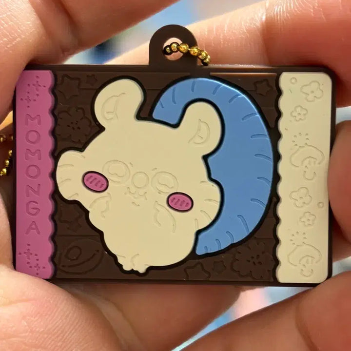 [BUNJANG] Chiikawa Momonga Chocolate Keyring / 치이카와 모몽가 초콜릿 키링
