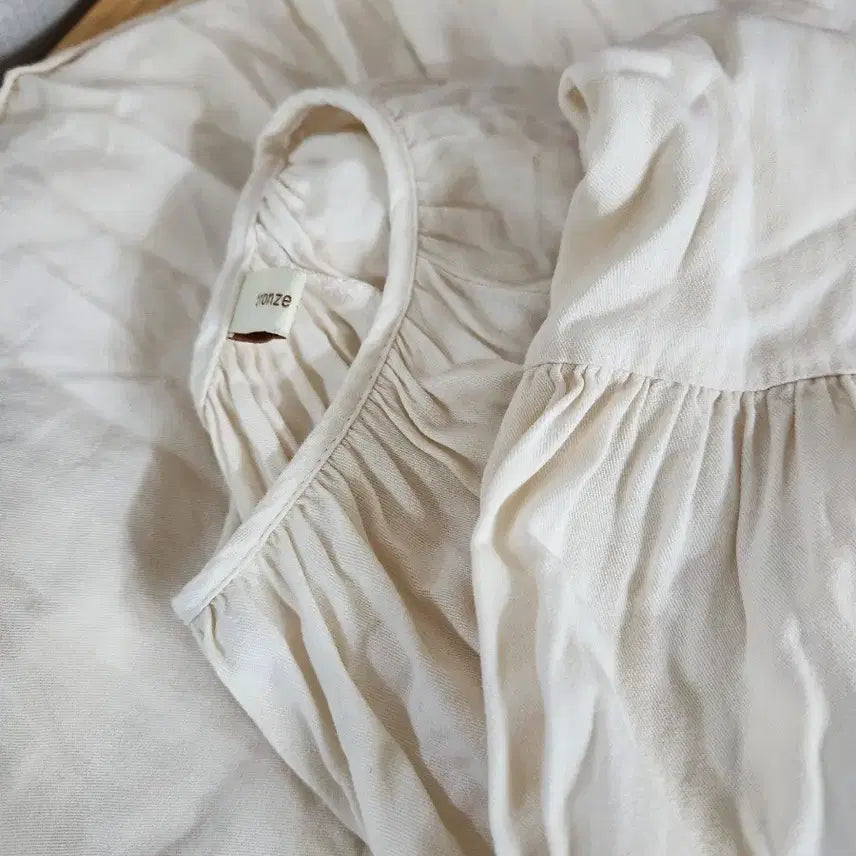 [BUNJANG] Roble Janishing String Long Dress Ivory / 로버블 제이니셔링 스트링  원피스 길이105