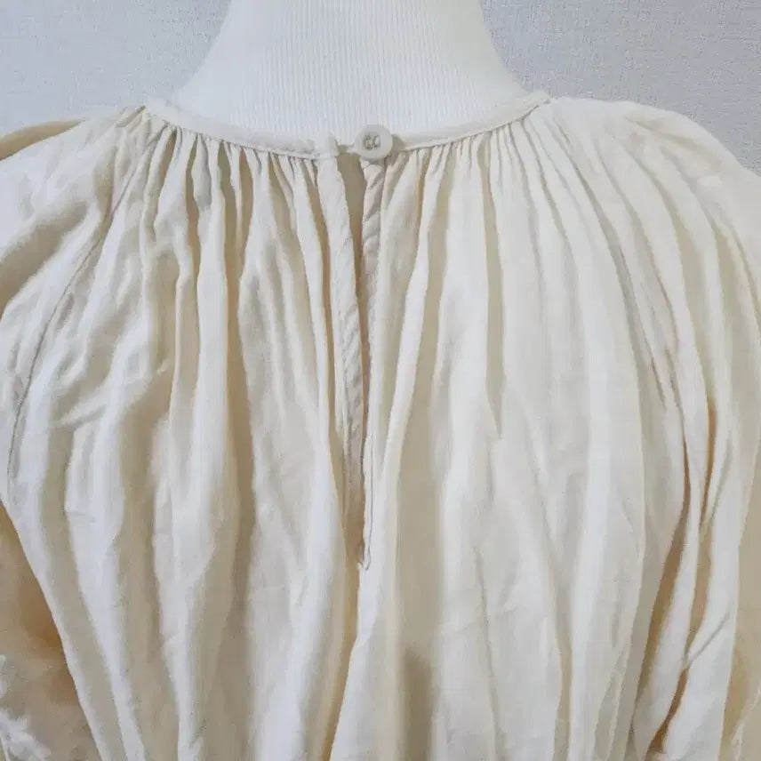 [BUNJANG] Rocket Punch Juri Shirring String Dress 105cm / 로버블 제이니셔링 스트링  원피스 길이105