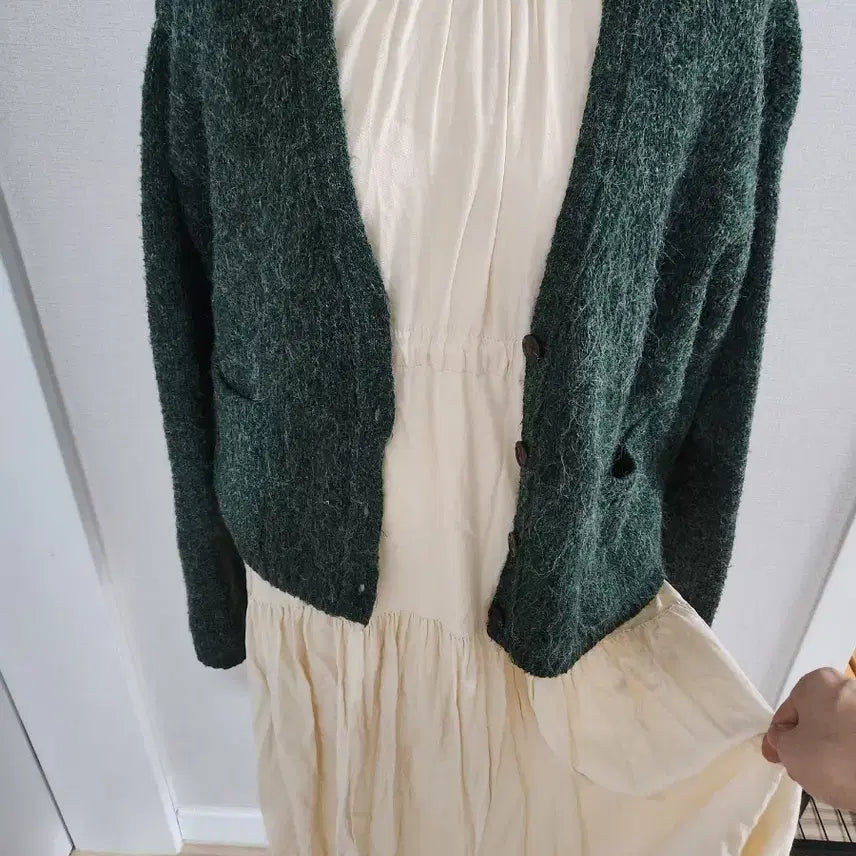 [BUNJANG] Rocket Punch Juri Shirring String Dress 105cm / 로버블 제이니셔링 스트링  원피스 길이105