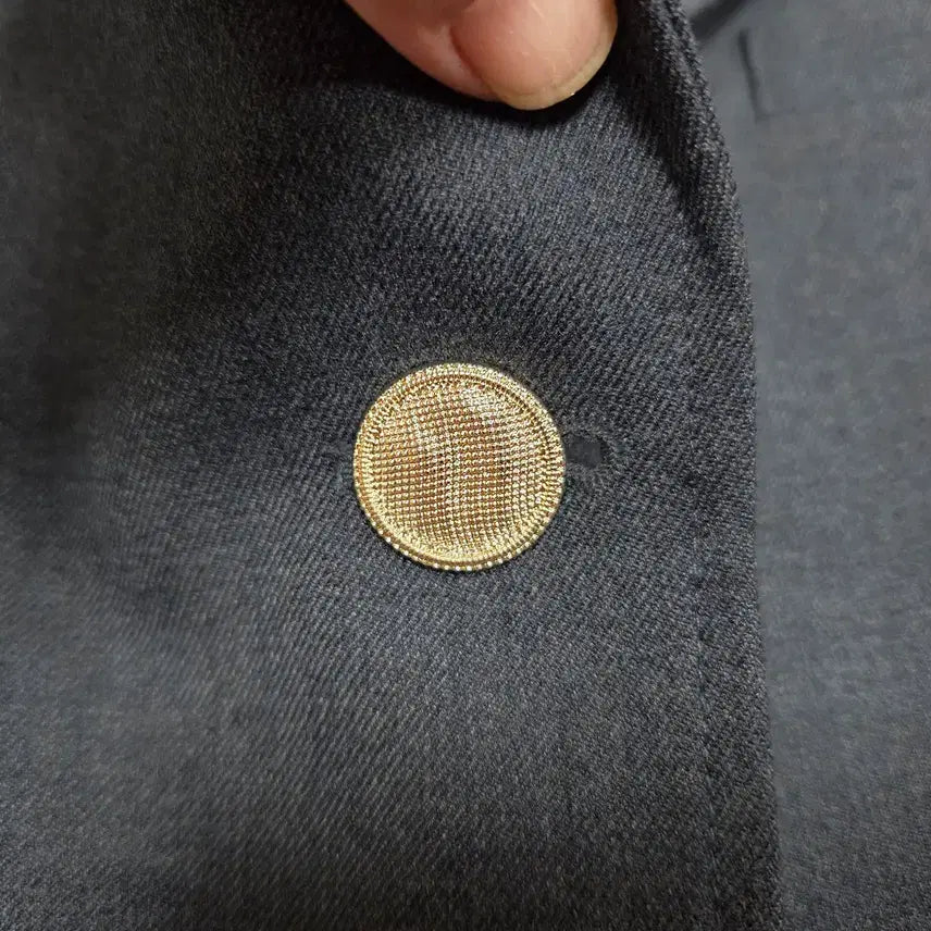 [BUNJANG] BLW Gold Button Classic Wool Jacket (Size 55-66) / 블루워시(BLW) 골드버튼 클래식 울자켓 55-66