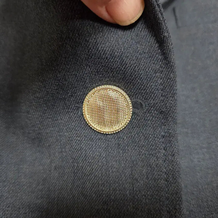 [BUNJANG] BLW Gold Button Classic Wool Jacket (Size 55-66) / 블루워시(BLW) 골드버튼 클래식 울자켓 55-66