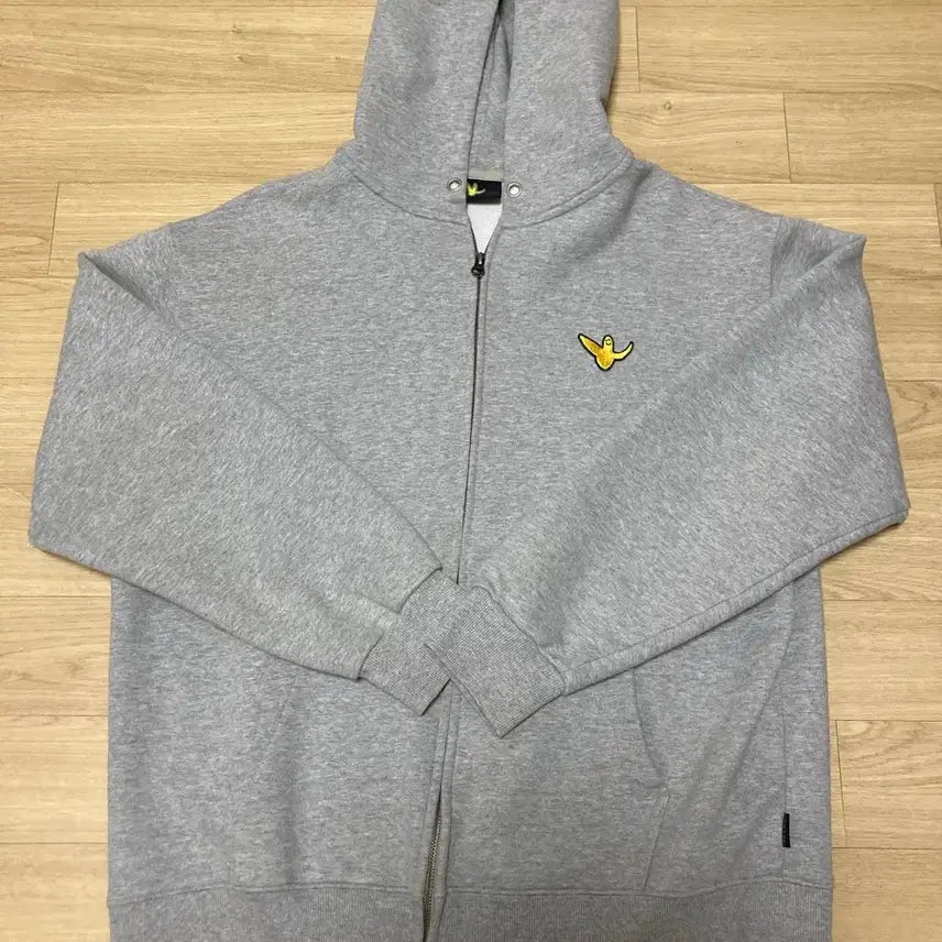 [BUNJANG] War It Is - Grey Hoodie Zip-up (L) / 와릿이즌 후드집업