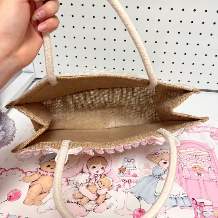 [BUNJANG] Handmade Patchwork Tote Bag / 핸드메이드 패치워크 토트백