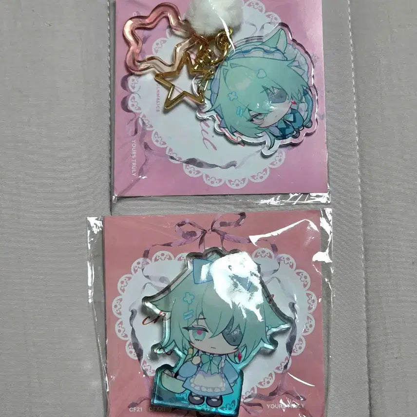 [BUNJANG] Honkai Star Rail Annah The Anomaly Acrylic Keyring &amp; Corotto Bundle Set / (일괄)붕괴 스타레일 아낙사 비공식 아크릴 키링 코롯토 굿즈