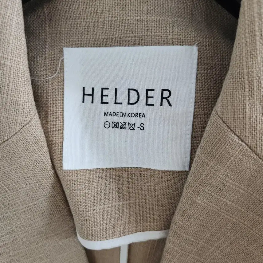 [BUNJANG] Linen Blazer / 헬더 베이지 린넨100 블레이저s 기장 76 팔길이 55 정도