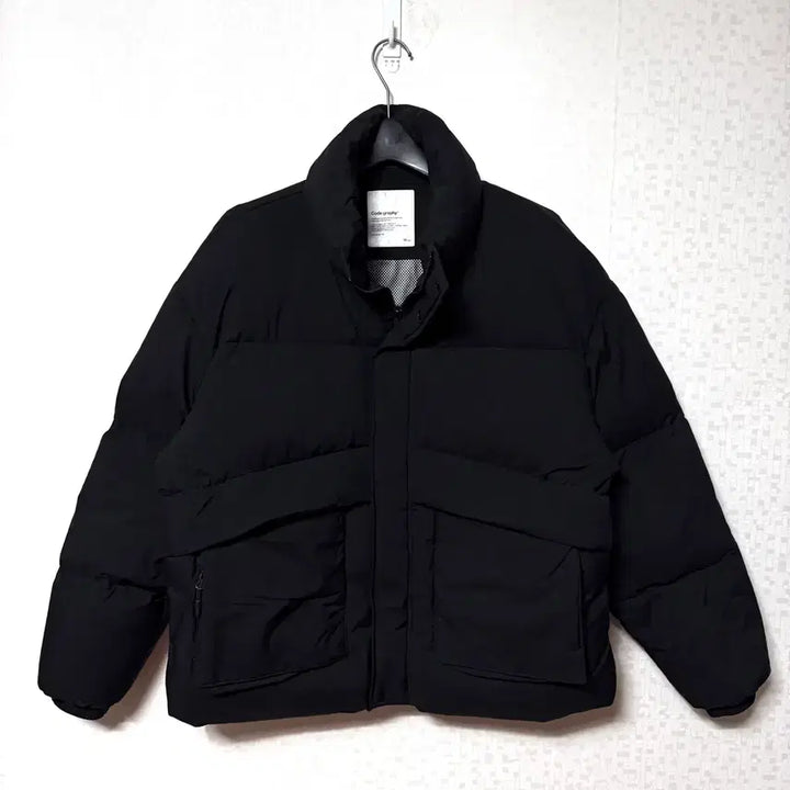 [BUNJANG] Code:Graphy Puffer Jacket Black Duck Down / [M,95]코드그라피 푸퍼 패딩 자켓 블랙 덕다운