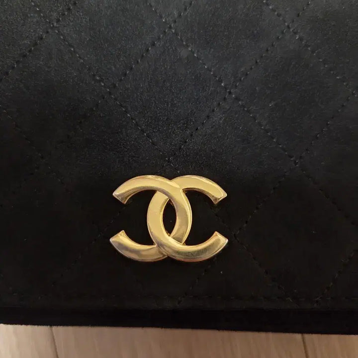 [BUNJANG] Chanel Black Suede Chain Bag / 샤넬 블랙 스웨이드 체인백