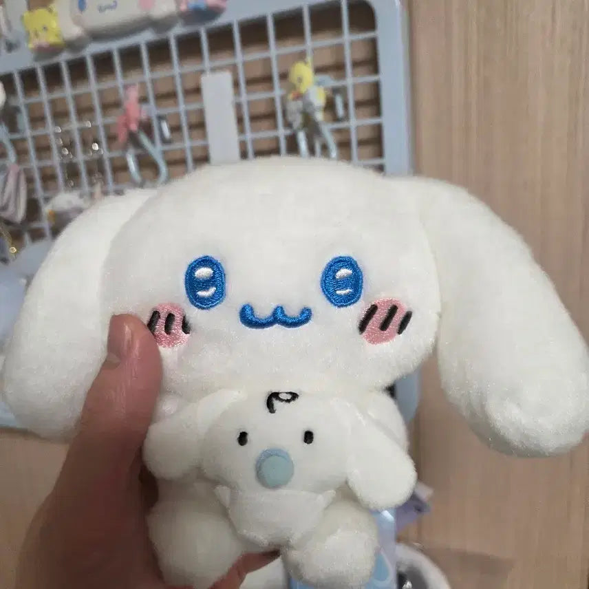[BUNJANG] Sanrio Nakajima Cinnamoroll Mascot Keychain / 산리오 나카지마 시나모롤 마스코트 키링