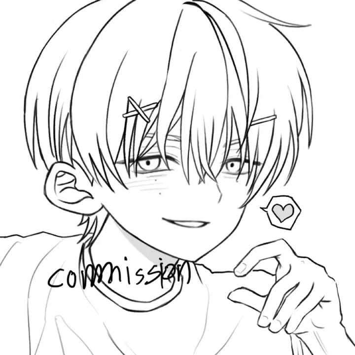 [BUNJANG] Head Sketch Commission / 낙퀄 두상커미션