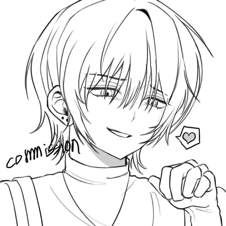 [BUNJANG] Head Sketch Commission / 낙퀄 두상커미션 슬롯 2개 빔