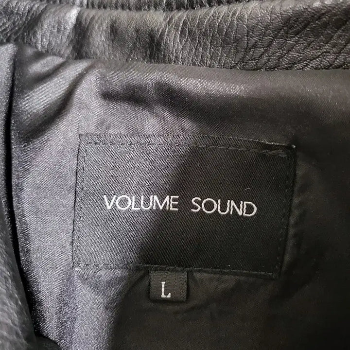 [BUNJANG] Volume Sound Leather Rider Jacket L / Volume Sound 레더 라이더 자켓 L 미사용