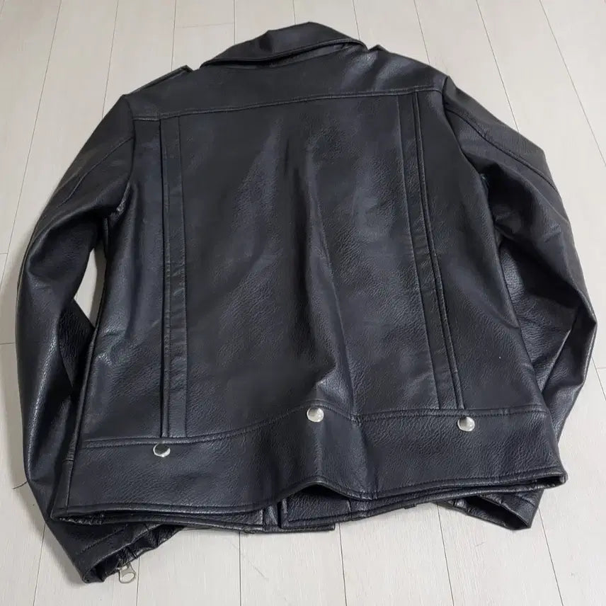 [BUNJANG] Volume Sound Leather Rider Jacket L / Volume Sound 레더 라이더 자켓 L 미사용