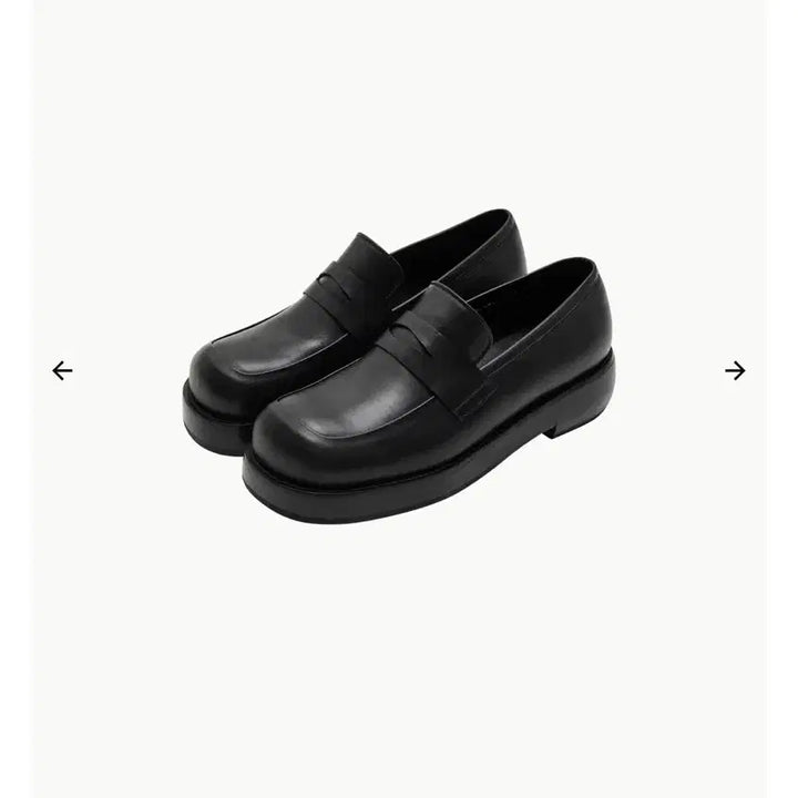[BUNJANG] AMOMENTO Classic Loafer Black / 270) 아모멘토 클래식 로퍼 블랙
