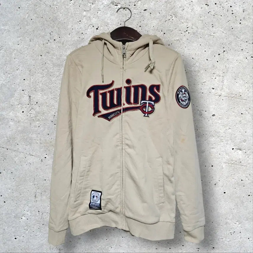 [BUNJANG] MLB Minnesota Twins Hooded Zip-Up (XS) / MLB 미네소타 트윈스 후드집업 (85/XS)