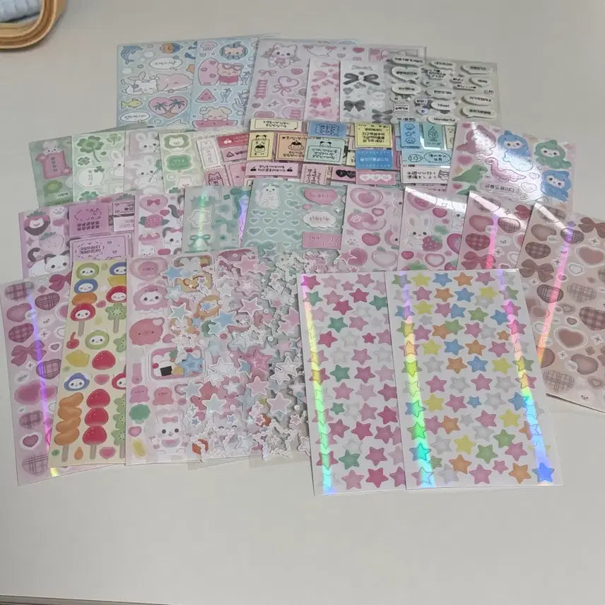 [BUNJANG] Angora Rola Sticker Bundle Set / 앙고라로라 씰스티커 일괄