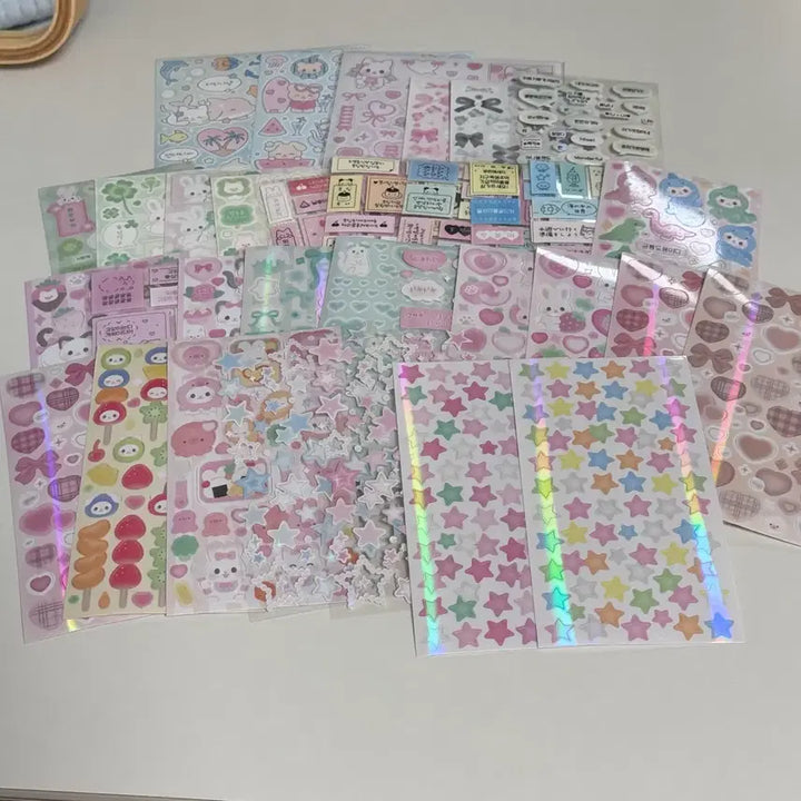 [BUNJANG] Angora Rola Sticker Bundle Set / 앙고라로라 씰스티커 일괄