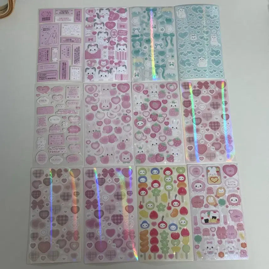 [BUNJANG] Angora Rola Sticker Bundle Set / 앙고라로라 씰스티커 일괄