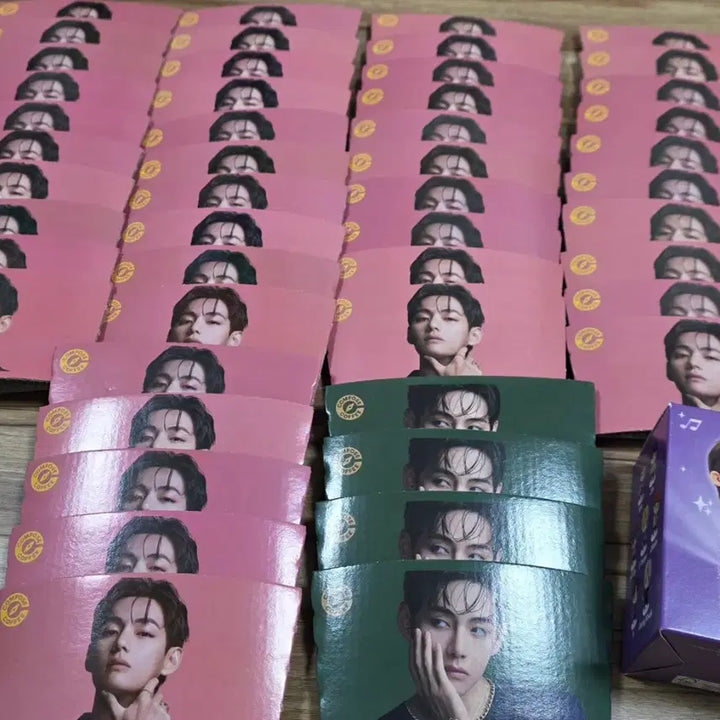 [BUNJANG] BTS V TinyTan Compose Cup Holder Bundle Set / bts V 방탄소년단 뷔 컴포즈 컵홀더 타이니탄 일괄
