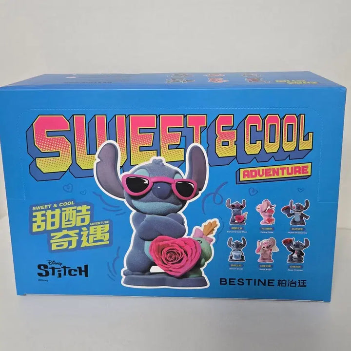 [BUNJANG] Stitch Sweet &amp; Cool Art Toy Full Set / 미개봉 풀세트) 스티치 sweet &amp; cool 아트토이