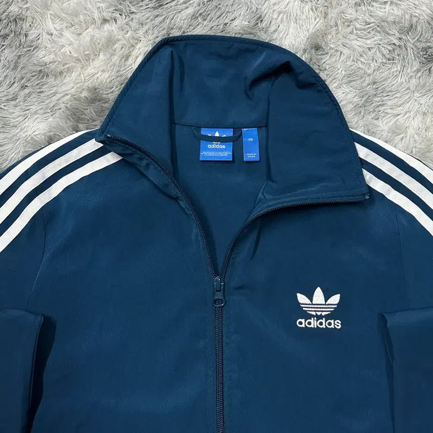 [BUNJANG] Adidas Firebird Big Logo Track Top (Size 100) / 아디다스 파이어버드 빅로고 트랙탑 100