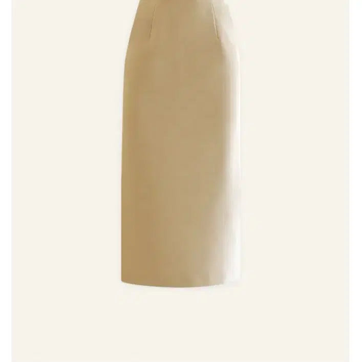 [BUNJANG] Around율 Simply Skirt - Beige S / 어라운드율 심플리 스커트 - 베이지 , S