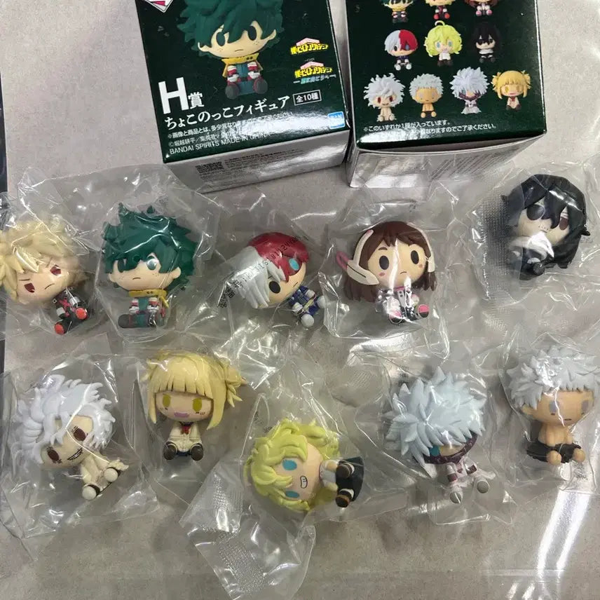 [BUNJANG] My Hero Academia Ichiban Kuji Choco-Noko Figure Bundle Set / 나의히어로 제일복권 초코노코 전 10종 일괄판매