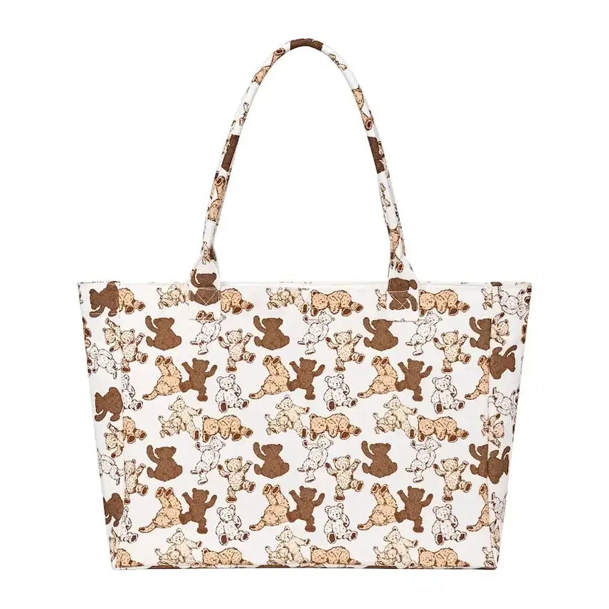 [BUNJANG] Glony Teddy Tote Bag / 글로니 테디 토트 백