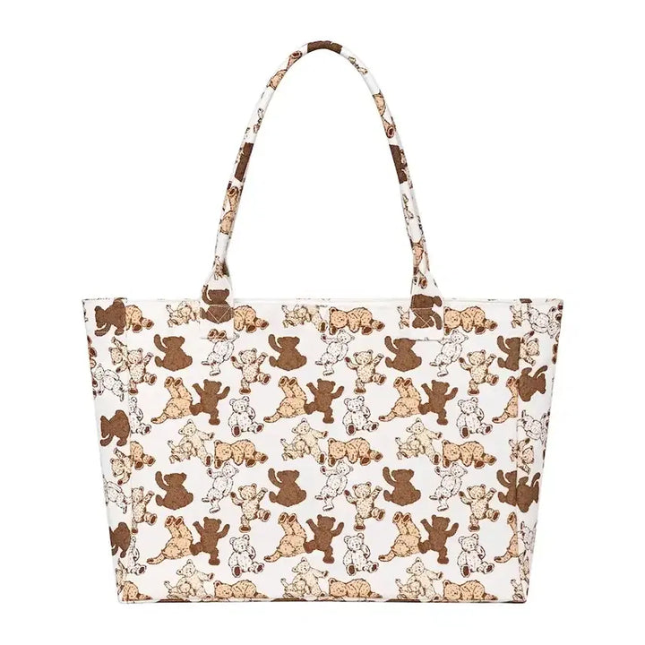 [BUNJANG] Glony Teddy Tote Bag / 글로니 테디 토트 백