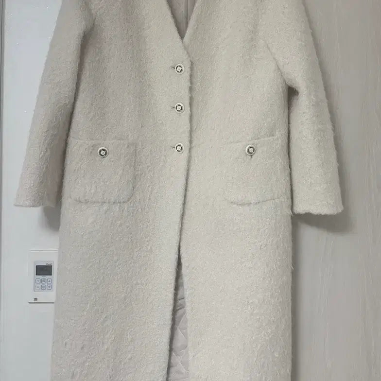 [BUNJANG] IVE Rei Boucle Long Coat / 바이씨니 제작 부클리롱코트 아이