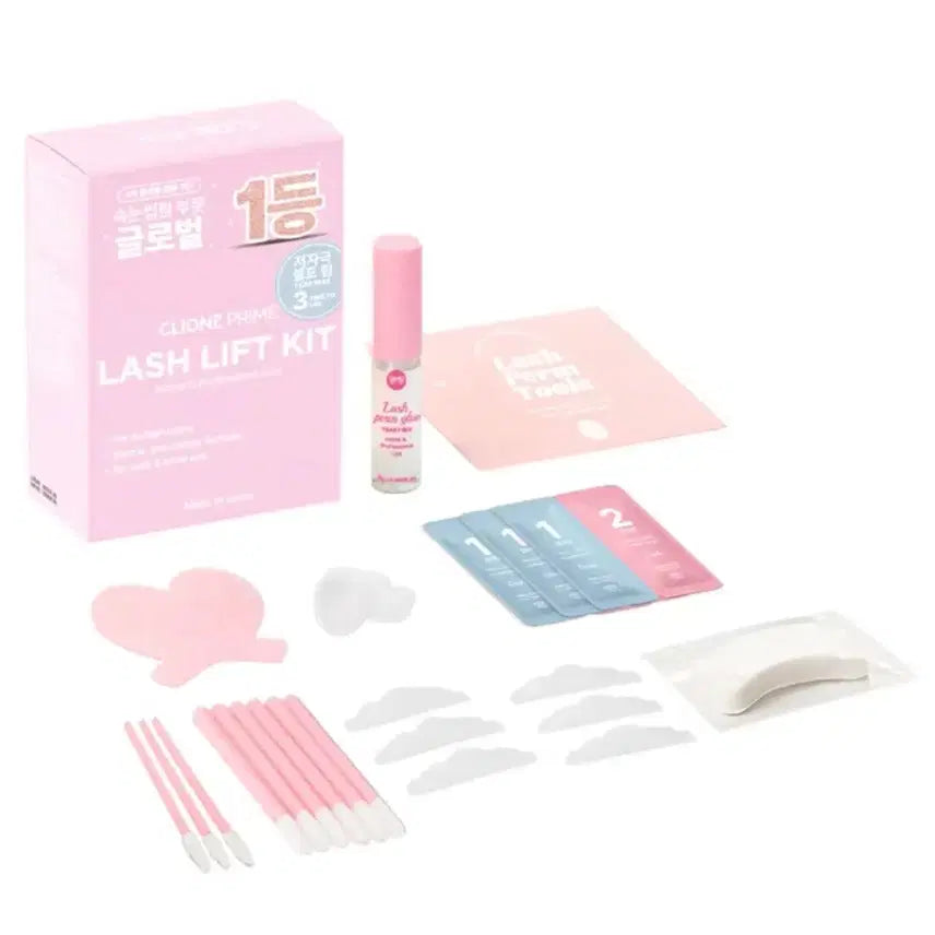 [BUNJANG] Clio Eyelash Perm Full Kit Set / 클리오네 속눈썹펌 풀키트 세트