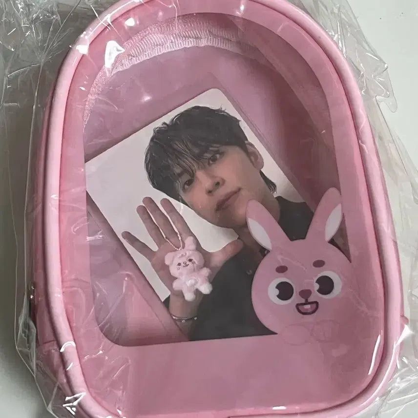 [BUNJANG] DAY6 Denimalz Phil Clear Plush Pouch / (미개봉)데이식스 데니멀즈 클리어 플러시 파우치 필