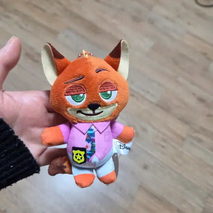[BUNJANG] Zootopia Nick Wilde Keyring / 디즈니 주토피아 닉 와일드 인형 키링