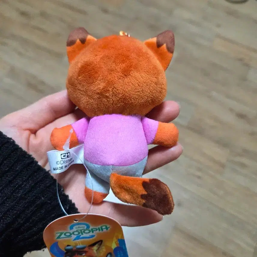 [BUNJANG] Zootopia Nick Wilde Keyring / 디즈니 주토피아 닉 와일드 인형 키링