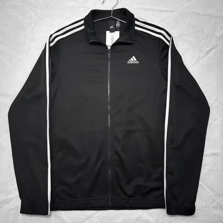 [BUNJANG] Adidas Black Three Stripes Track Top / 아디다스 블랙 삼선 트랙탑